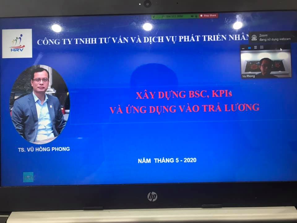 NHÂN LỰC VIỆT TRIỂN KHAI HIỆU QUẢ CÁC KHÓA ĐÀO TẠO TRỰC TUYẾN VỀ BSC, KPIs, C&B